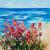 Flowery beach von S.Ril
