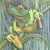 Tropenfrosch (2004) Airbrush-Mischtechnik KVN 273 von Kadée