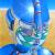 Roboterkopf (2007) Airbrush-Mischtechnik KVN 378 von Kadée