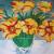 Tulpen in der Lalique-Vase von