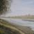 Rhein bei Rußheim (Bergfahrt bei Niedrigwasser) von GH