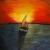 segelschiff sonnenuntergang von Ramona28