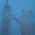 Garfield und ,,Big Ben" von