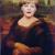 Das süße Lächeln von Mona Lisa Merkel von