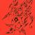 Rote Impression von Nina