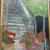 Alte Treppe u. Geranien von W.Wambach