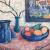 Blue Green Vase von