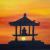 Buddha's sunset von