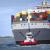 Containerschiff von