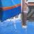 Wasserwelt 2 "Blaues Boot am Steg" - Kiel/Holtenau von