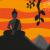Buddha auf dem Berg von WACHtraum