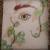 Auge in Efeuranken von @die_zeichnerin