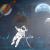 Absolutly weightless in the dark of Space von chbadura