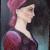 Girl in Red/ Mädchen in Rot von Katharina