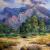 Tien Shan Berge von