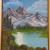 Berge am See von