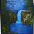 Wasserfall im Wald von