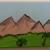 Palms and mountains von JWS