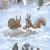 Kinderbuchillustrationen Winter, Kinderbuch von Illustrationie