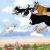 Kinderbuchillustrationen Fantasie fliegende Hunde von Illustrationie
