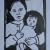 Irina mit Puppe von Alfred Schroeders