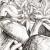 Fungi (Skizze) von Remigius Sappa