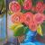 Fenstervase mit Blumen von GGGalias algo