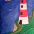 Steilküste mit Leuchtturm von Reinhard Noeske