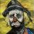 sad Clown von Kriss