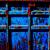 Blaue,rostige Kiste am Wegesrand-Surreal von Organic Cyber Art