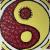 Yin & Yang red yellow von Mensch Mi