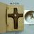 Kreuz aus Holz mit Antlitz Jesus von A.Eiler