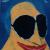 Mann mit Sonnenbrille von dibe