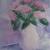 Aquarell Hortensienstrauß von galerie-rosa