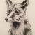 Fuchs im Portrait von Ella Kiel