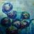 blaue Blumen von