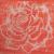 Linoldruck Rose A4 von Santa Marina