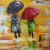 Regenbild von