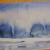Winterwald Aquarell von Theo