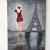 "Mademoiselle à Paris" von BestOfArts