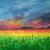 Acrylgemalde "Abendstimmung" von