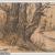 1978 Flusslandschaft mit Anglern Bleistift 203x153mm Pas 295x210mm (05) von