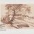 Bungalowsiedlung an der Havel Wasserfarbe braun 205x152mm Pas 300x211mm (14) von
