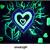 Green Heart in 3 Lichtverhältnissen von odo