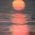 Sonnenuntergang im schwarzen Meer von Sam