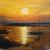 Sonnenuntergang Neusiedler/See von Mel