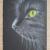 Schwarze Katze von Achcom Arts