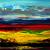Landschaft abstrakt 3 von NELU GRADEANU