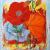 Bunter Mohn von