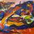 Vaziri Azadeh, Der letzte Überlebende, Acryl auf LW, 100&140.jpg von